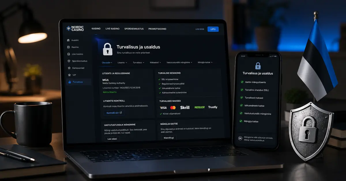 Kuidas kontrollida, kas online kasiino on turvaline? Täielik juhend Eesti mängijale
